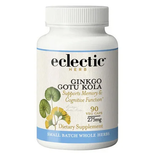 Eclectic Herb, Ginkgo Gotu Kola, 90 Caps