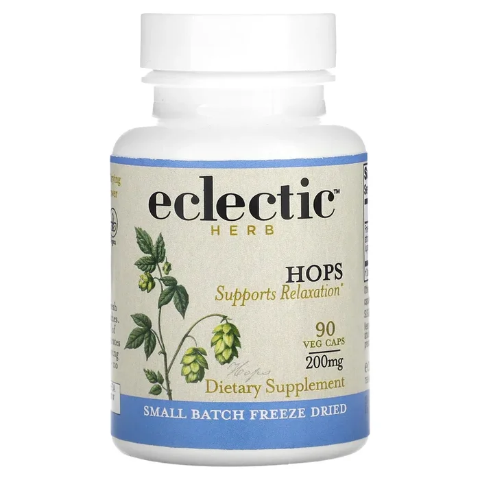 Eclectic Herb, Hops FD V-90, 90 CAPS