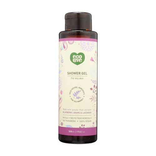 Eco Love, 100% Vegan Shower Gel, 17.6 Oz