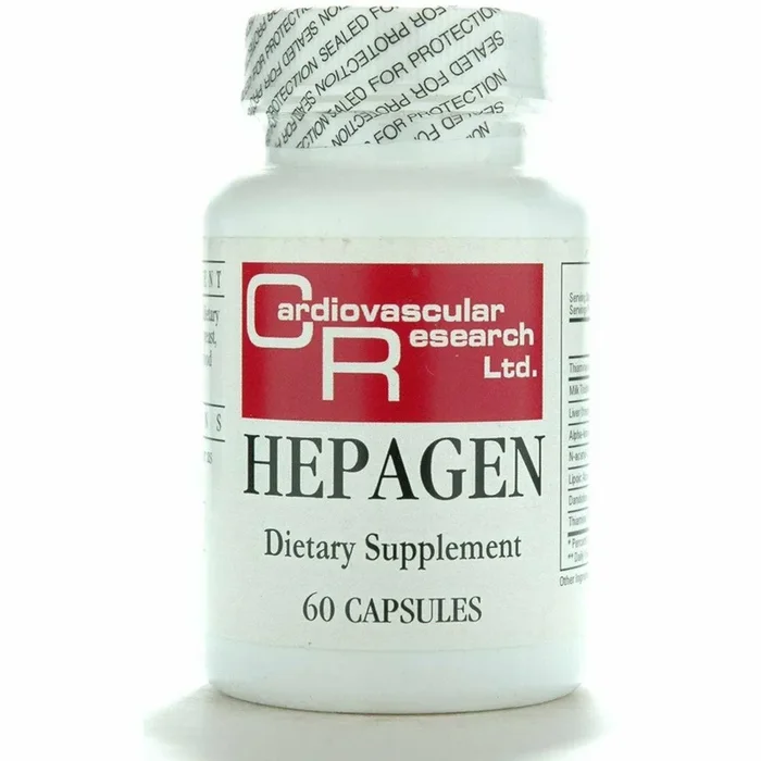 Ecological Formulas / Cardiovascular Research Hepagen 60 Capsules