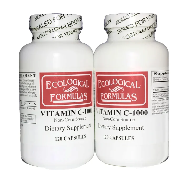 Ecological Formulas Vitamin C-1000 From Tapioca 120 capsules – 3 Pack