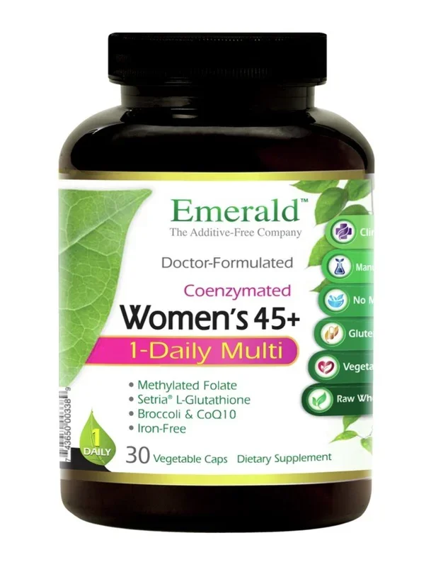 Emerald Labs Coenzymated Women’s 45+1 1-Daily Multi Vitamin 30 Capsule