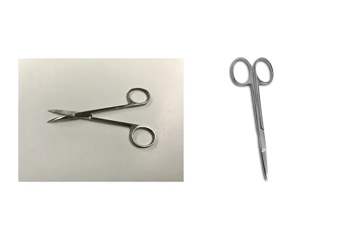 EMI 1450 Iris Scissors Straight 4 1/2