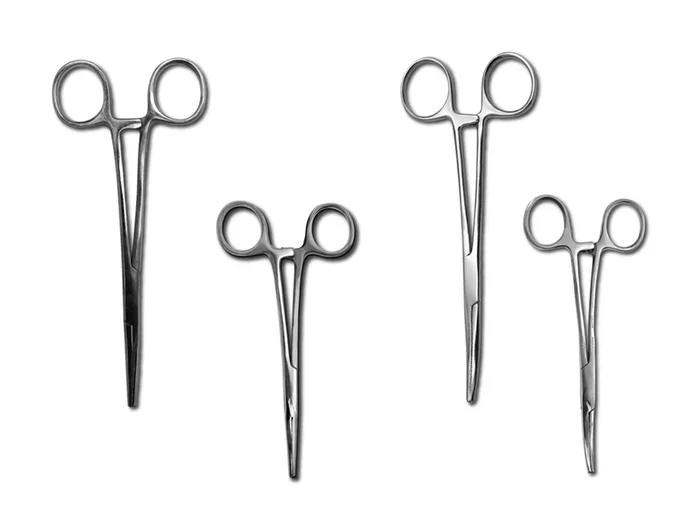 EMI 1750 Kelly Forceps Curved 5 1/2