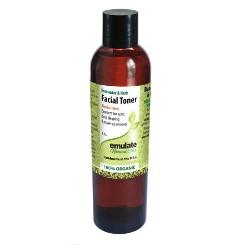 emulate Natural Care Moringa Rosewater & Herb Facial Toner 4 oz Liquid