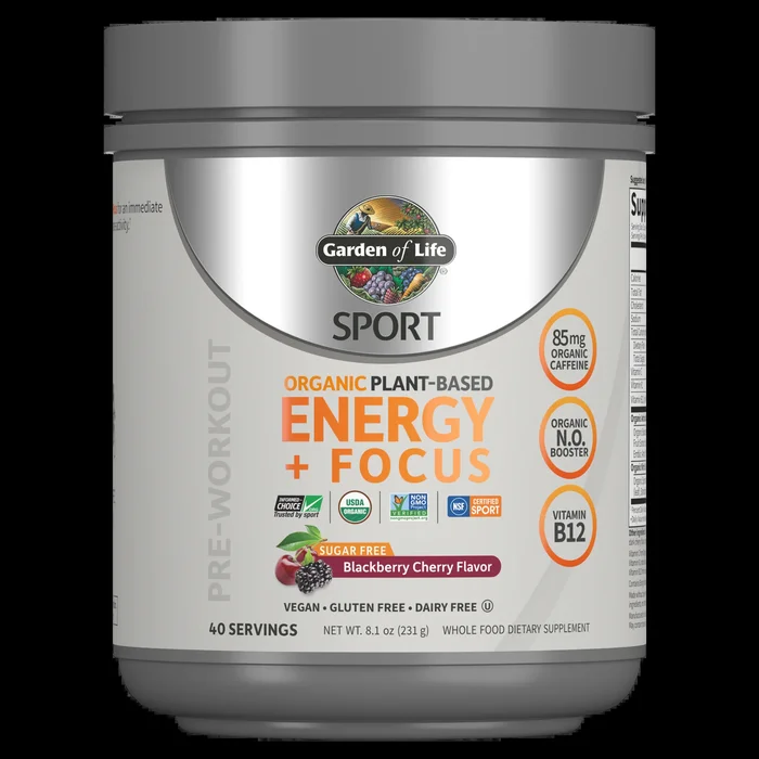 Energy & Focus Sport Sugar Fre