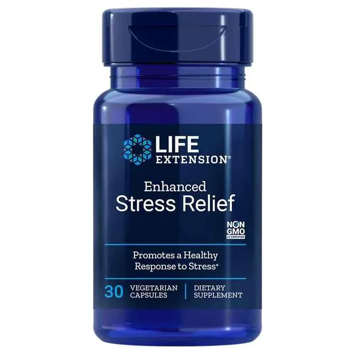 Enhanced Stress Relief, 30 vegetarian capsules