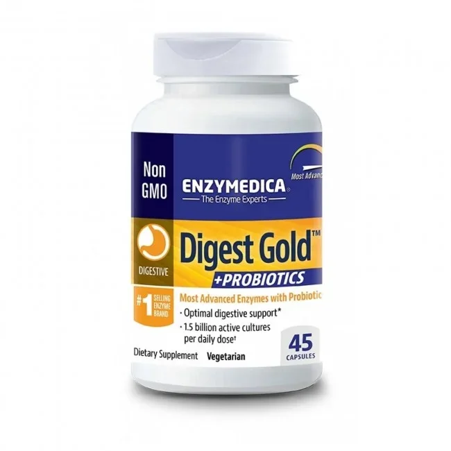 Enzmedica Digest Gold + Probiotics 45 Capsules