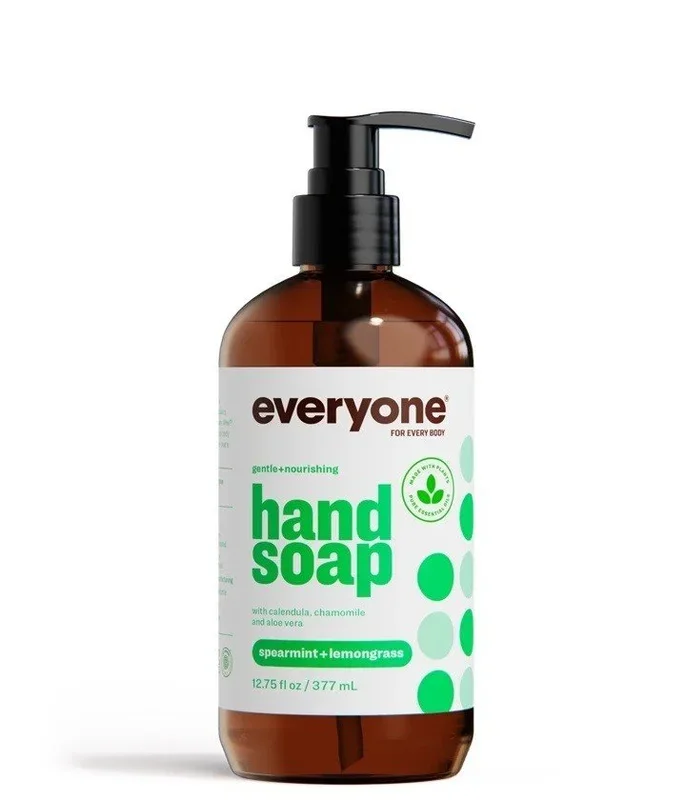 EO Everyone Hand Soap Spearmint Lemongrass 12.75 oz Liquid