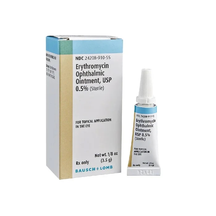 Erythromycin Ointment, 0.5%, 50/Case