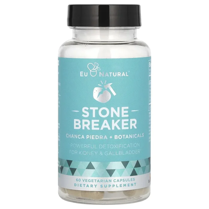 EU Natural, Stone Breaker, 60 Vegetarian Capsules