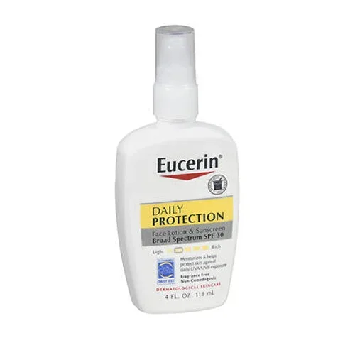 Eucerin, Face Gentle Protection Daily Lotion Spf 30, 4 oz