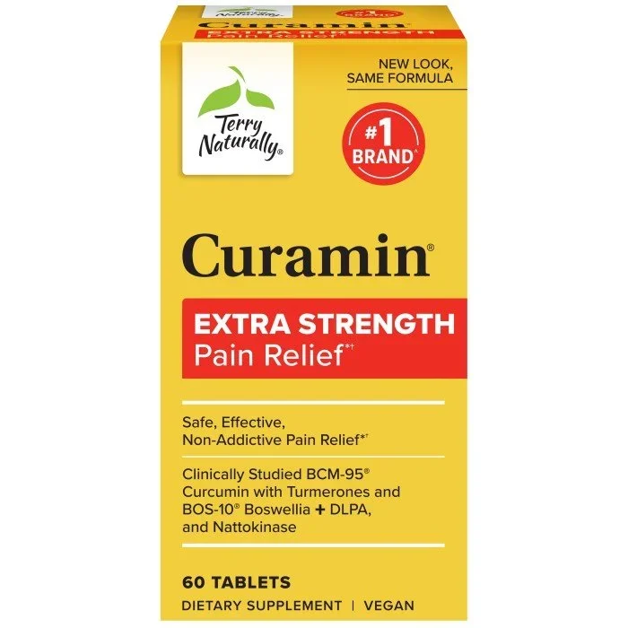 EuroPharma (Terry Naturally) Curamin Extra Strength 120 Tablet