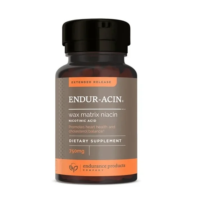 Extended Release ENDUR-ACIN Wax Matrix Niacin (Nicotinic Acid) 750mg