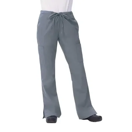 Fashion Seal Uniforms – Scrub Pants Cargo X-Small Pewter Female – 8104-XS