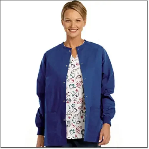 Fashion Seal Uniforms – Warm-Up Jacket Cobalt Blue X-Large Hip Length Reusable – 7675-XL