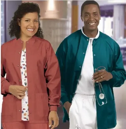 Fashion Seal Uniforms – Warm-Up Jacket Navy Blue 4X-Large Hip Length Reusable – 7696-4XL