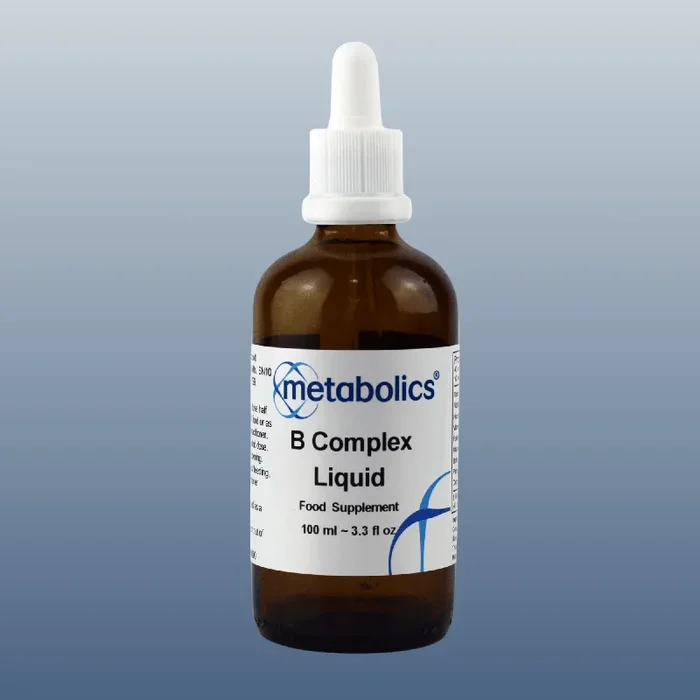 Fast-Absorbing, High-Strength B Complex Liquid – Supports Energy, Mood, Skin & Cognitive Function