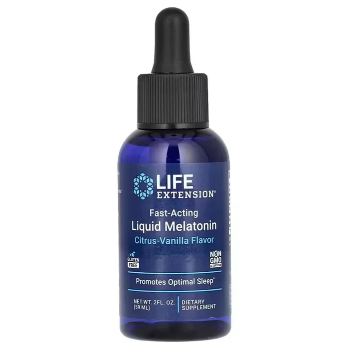 Fast-Acting Liquid Melatonin Citrus-Vanilla Flavor