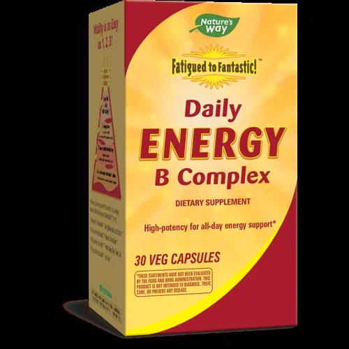Fatigued to Fantastic!®7 Daily Energy B Complex* Nature’s Way FF6