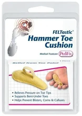 FELTastic – Hammer Toe Cushion X-Large Pull-On Malle 11+ Right Foot – P54-XLR