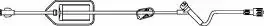 FilterFlow – Extension Set 16 Inch Tubing 1 Port 5.1 mL Priming Volume DEHP-Free – 473998