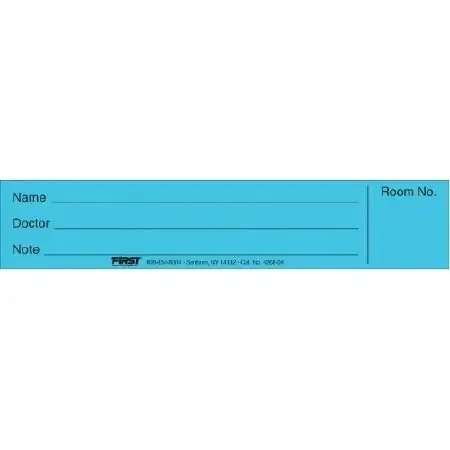 First Healthcare Products – ID Spine Insert Card – 4266-04