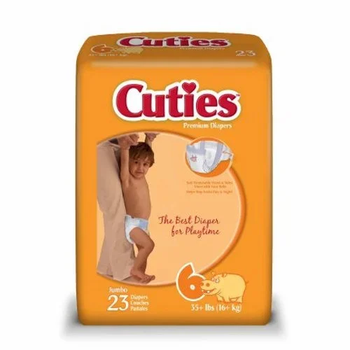 First Quality, Unisex Baby Diaper Complete Care Size 6 Disposable Heavy Absorbency, Pack Of 23