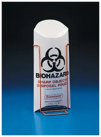 Fisher Scientific – Biohazard Sharp Object Safety Pouch Stand 4 X 5.125 X 8 Inch Frame – 22197061