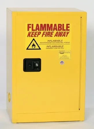 Fisher Scientific – Flammable Safety Cabinet Floor Standing Steel 1 Shelf True Lock – 17988397