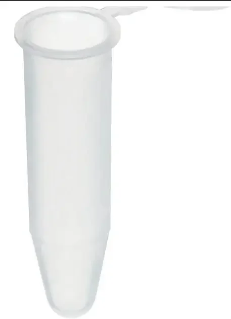 Fisher Scientific – Microcentrifuge Tube Conical Bottom Plain 5 mL Without Color Coding Hinged Snap Cap Polypropylene Tube – 03391276
