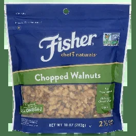 Fisher Walnuts Chopped-10 oz
