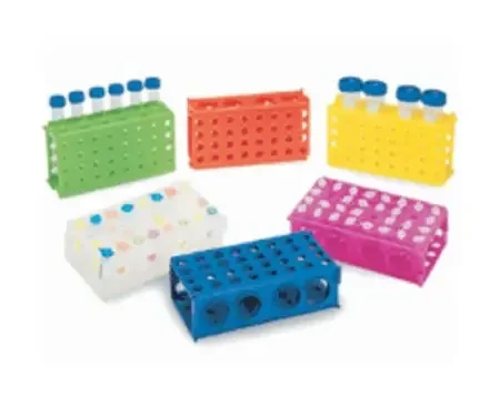 Fisherbrand – 4-Way Test Tube Rack 4 / 12 / 32 Place 4 X 50 mL / 12 X 15 mL / 32 X 1.5 mL / 32 X 0.5 ml Tube Size Natural 5.2 X 9.5 X 17.4 cm – 0344811