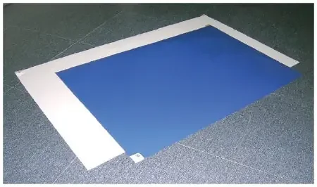Fisherbrand – Adhesive Floor Mat 24 X 45 Inch White Polyethylene – 19181551