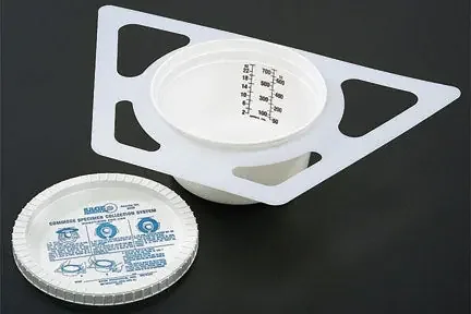 Fisherbrand – Commode Specimen Collector 650 mL (22 oz.) Snap-On Lid Instructions for Use NonSterile – 02544208