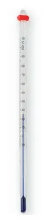 Fisherbrand – Liquid-in-Glass Thermometer Celsius -10° to +110°C Partial Immersion Does Not Require Power – 13201603