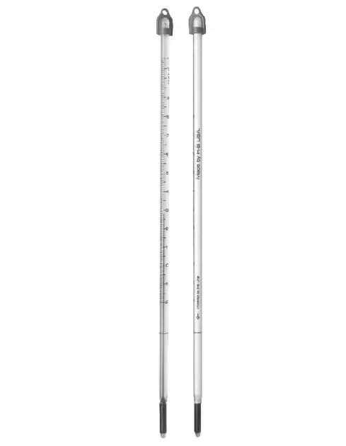 Fisherbrand – Liquid-in-Glass Thermometer Celsius -20° to +150°C Total Immersion Does Not Require Power – 13-201-406