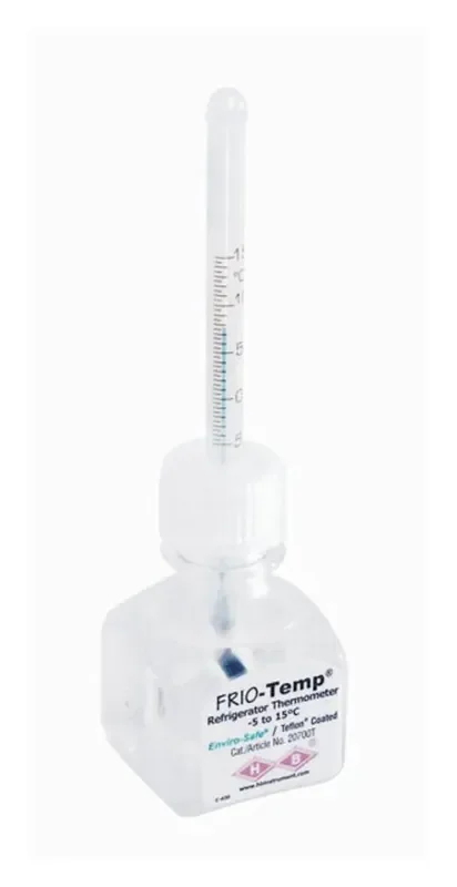 Fisherbrand – Liquid-in-Glass Verification Thermometer Celsius -30° to +1°C Partial Immersion Door / Wall Mount Does Not Require Power – 13202632