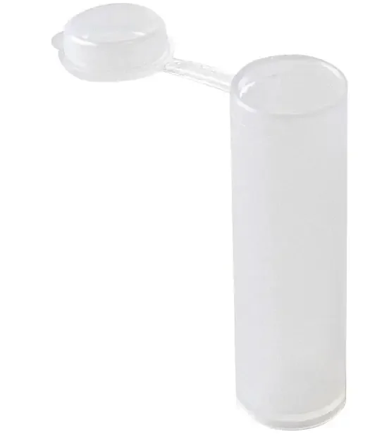 Fisherbrand – Sample Vial Polyethylene 5 mL Hinged Cap – 033381C