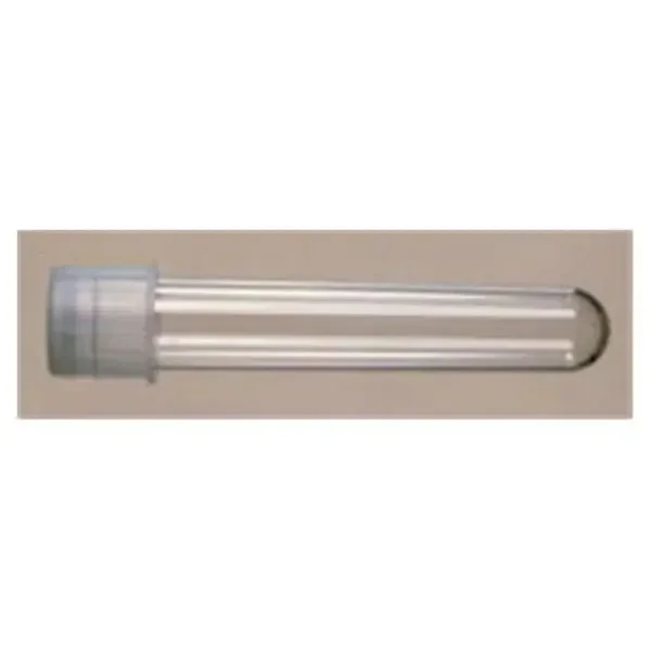 Fisherbrand – Test Tube Round Bottom Plain 16 X 125 mm 19 mL Without Color Coding Screw Cap Polystyrene Tube – 149565A