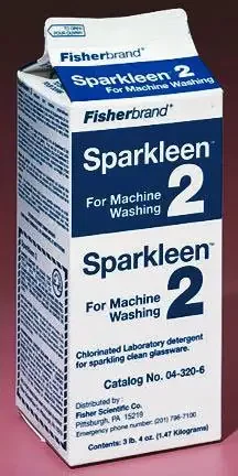 Fisherbrand* Sparkleen 2 – Instrument Detergent Powder Concentrate 3.25 lbs. Carton Chlorine Scent – 043206