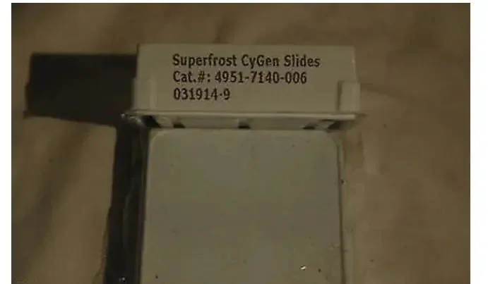 Fisherbrand Superfrost Cytogenics – Cytology Microscope Slide 25 X 75 X 1 mm White Frosted End – 22035900