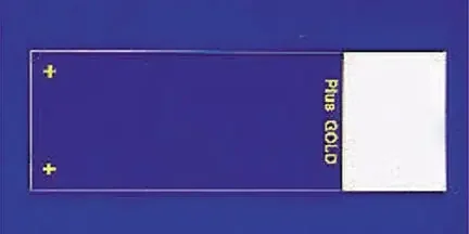 Fisherbrand Superfrost Plus Gold – Charged Microscope Slide 25 X 75 mm White Frosted End – 22035813