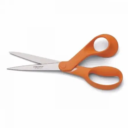 Fiskars – Bandage Scissors 20 cm Surgical Grade Stainless Steel / Plastic NonSterile Finger Ring Handle Straight – 727301
