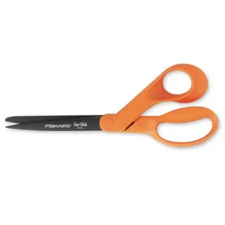 Fiskars – Utility Scissors 5 Inch Length Stainless Steel / Plastic Finger Ring Handle – 553233
