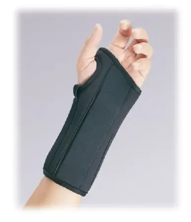 FLA ProLite – Wrist Brace Elastic / Foam / Metal / Polyester Left Hand Black X-Small – 22-4511SBLK
