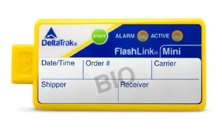 Flashlink – Single-Use Vaccine Temperature Indicator with Alarm Fahrenheit / Celsius -40° to +122°F (-40° to +50°C) Internal Sensor Battery Operated – 30055