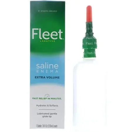Fleet – Enema 7.8 oz. 19 Gram – 7 Gram Strength Monobasic Sodium Phosphate / Dibasic Sodium Phosphate – 00132020110
