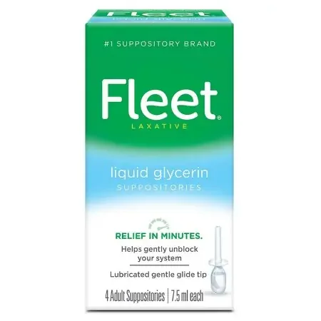 Fleet – Laxative Suppository 7.5 mL 5.4 Gram Strength Glycerin – 00132018582