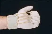 Flexion – Finger Glove Small / Medium Left or Right Hand White – 5653